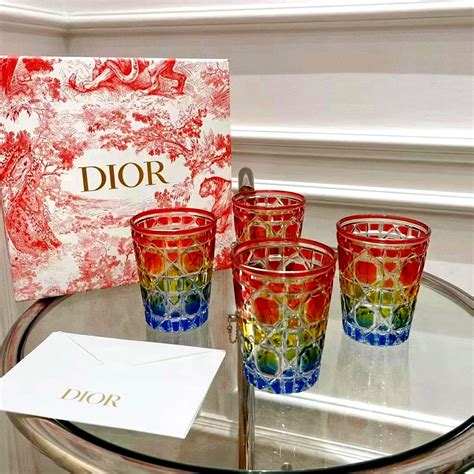 dior glass set